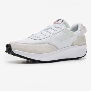 Nike Women's Waffle Debut White Sneakers - Size 8.5